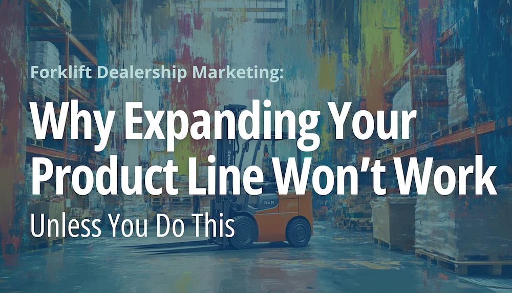 forklift marketing