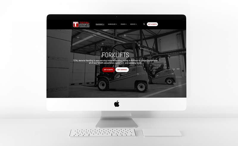 TOTAL Material Handling Forklift Sales Funnel