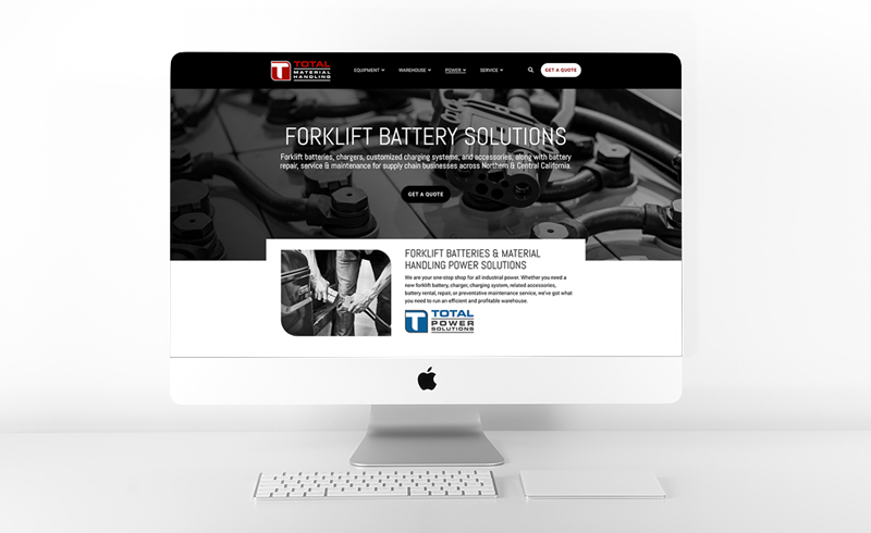 TOTAL Forklift Battery & Power Sales Funnel